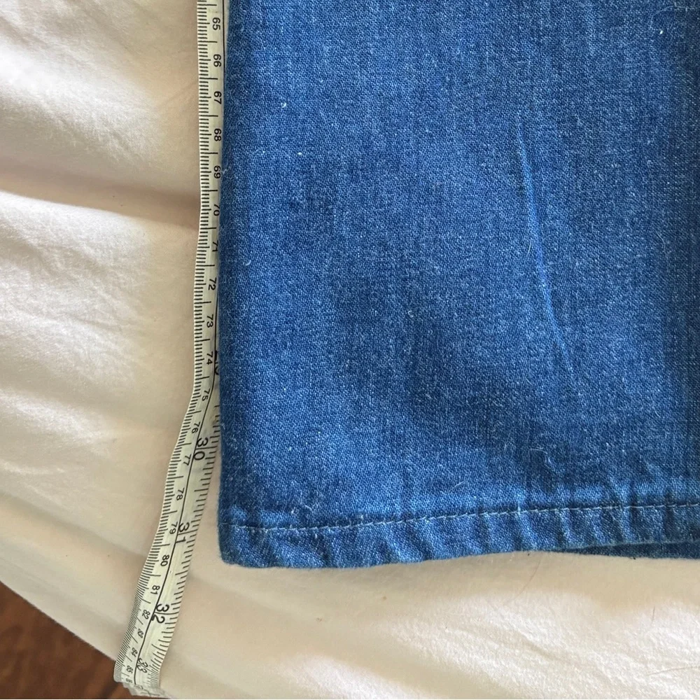 Vintage deadstock Texwood faded flare jeans 60s/70s - Picture 9 of 9